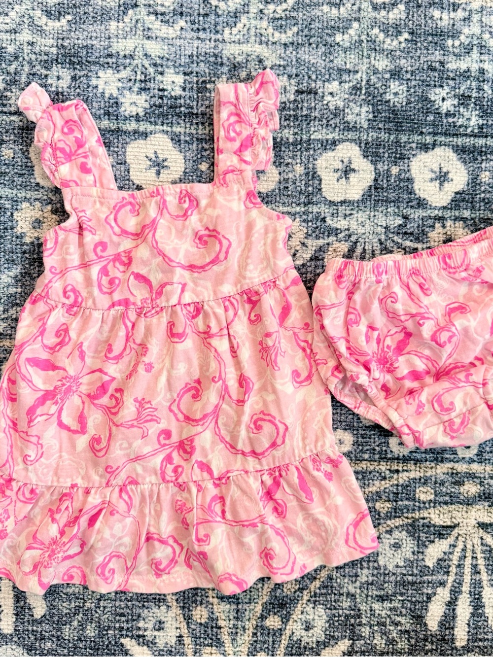 Lilly Pulitzer Infant Charlize Dress in Conch Shell Pink